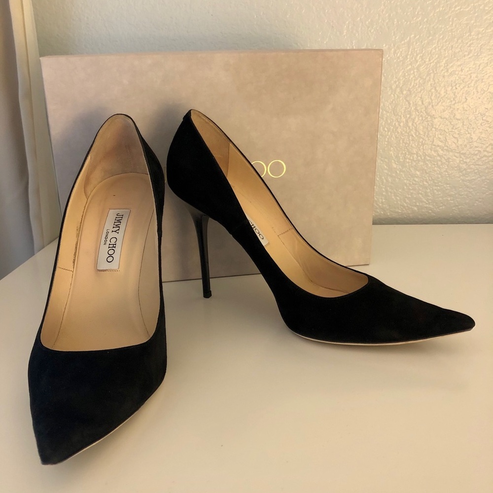 💖 Jimmy Choo Abel Pump - Black, Size 42 💖